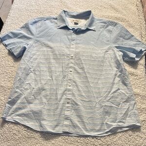 Original Penguin Blue Casual Button Down Shirt